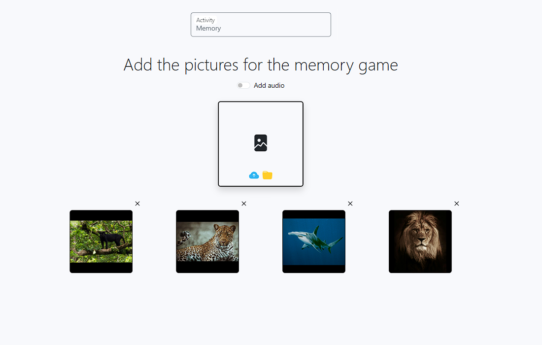 Random first slide