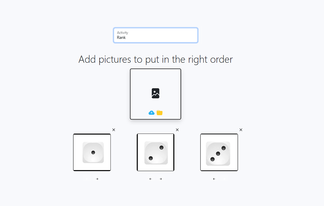 Random first slide